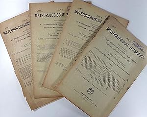 Konvolut "Meteorologische Zeitschrift" - 7 Hefte 7-11/ 1912 + 1-2/ 1913.