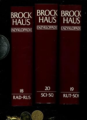 Brockhaus Enzyklopädie in 24 Bänden und dem . Ergänzungsband A - Z. Insgesamt 33 Bände und mit Mu...