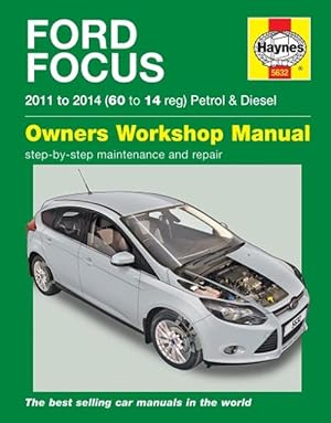 Imagen del vendedor de Ford Focus Petrol & Diesel (11 - 14) Haynes Repair Manual (Paperback) a la venta por AussieBookSeller