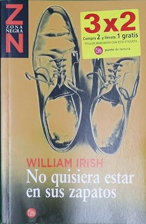 Imagen del vendedor de No quisiera estar en sus zapatos a la venta por Librería Alonso Quijano