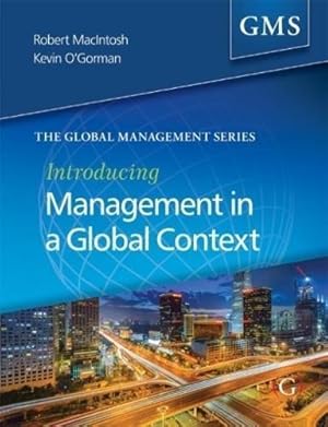 Seller image for Introducing Management in a Global Context (Global Management Series) for sale by WeBuyBooks