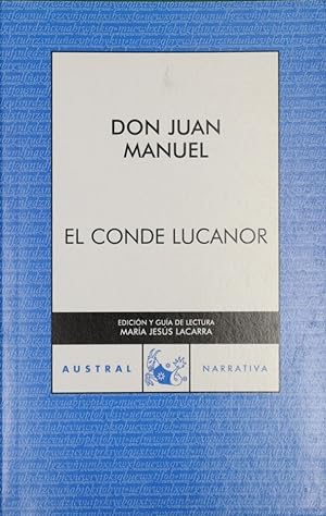 Imagen del vendedor de El conde Lucanor a la venta por Librera Alonso Quijano