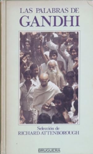 Seller image for Las palabras de Gandhi for sale by Librera Alonso Quijano