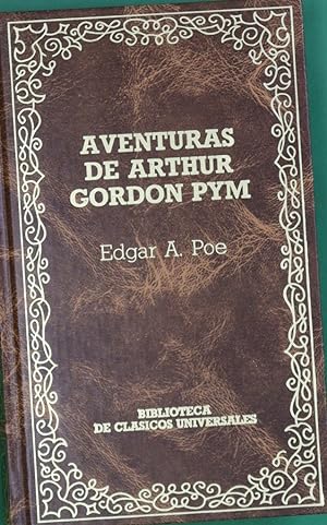 Imagen del vendedor de Aventuras de Arthur Gordon Pym a la venta por Librería Alonso Quijano