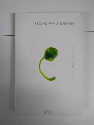 Immagine del venditore per Razones para la esperanza venduto da Libros Ambig