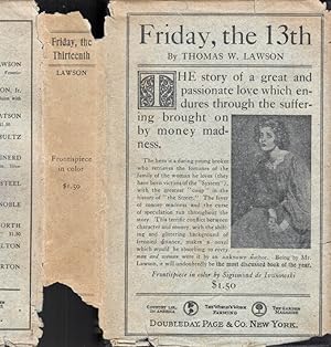 Immagine del venditore per Friday, The Thirteenth [ WALL STREET NOVEL ] venduto da Babylon Revisited Rare Books
