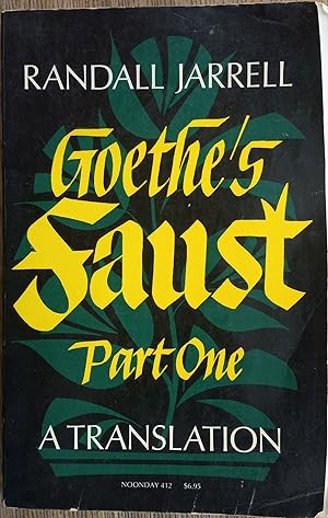 Seller image for Goethe's Faust: Part One for sale by The Book House, Inc.  - St. Louis