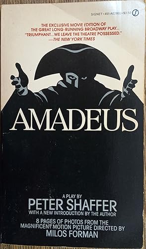 Image du vendeur pour Amadeus (Signet) mis en vente par The Book House, Inc.  - St. Louis