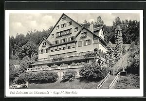 Bild des Verkufers fr Ansichtskarte Bad Liebenzell /Schwarzwald, Gasthof Hugo-Schffer-Haus zum Verkauf von Bartko-Reher