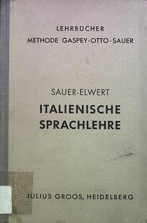 Imagen del vendedor de Italienische Sprachlehre a la venta por books4less (Versandantiquariat Petra Gros GmbH & Co. KG)