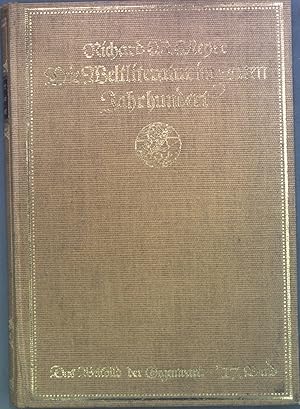 Seller image for Die Weltliteratur im zwanzigsten Jahrhundert: Vom deutschen Standpunkt aus betrachtet for sale by books4less (Versandantiquariat Petra Gros GmbH & Co. KG)