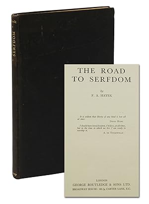 Bild des Verkufers fr The Road to Serfdom zum Verkauf von Burnside Rare Books, ABAA