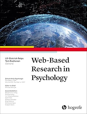 Immagine del venditore per Web-Based Research in Psychology venduto da moluna