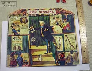 Seller image for Nister's Comic Menagerie [Pictorial Children's Reader, Learning to Read, Skill Building, Nursery Rhymes, Replica of Antique Book, Poetry, Circus, Greatest Show on Earth, Exhibition, ] for sale by GREAT PACIFIC BOOKS