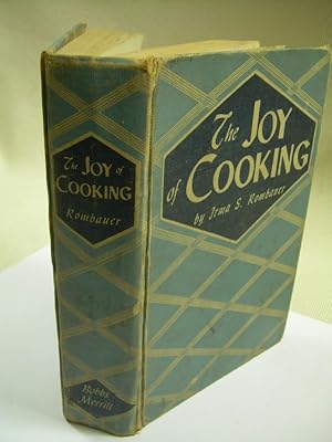 Seller image for The Joy of Cooking : a Compilation of Reliable Recipes with an Occasional Culinary Chat [1943 / 1946 ed, cookbook/recipe collection, fresh ideas, traditional American fair, blue plaid Binding, 884 Pages. Has DEFECTS, See description] for sale by GREAT PACIFIC BOOKS