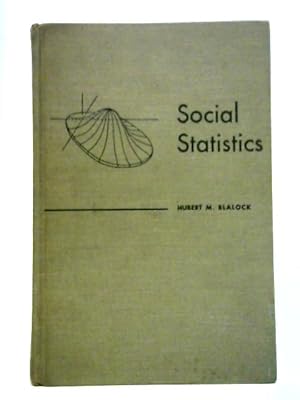 Bild des Verkufers fr Social Statistics zum Verkauf von World of Rare Books