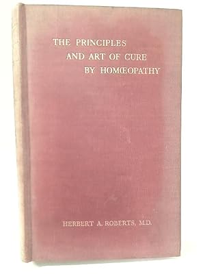 Bild des Verkufers fr Principles and Art of Cure by Homeopath zum Verkauf von World of Rare Books
