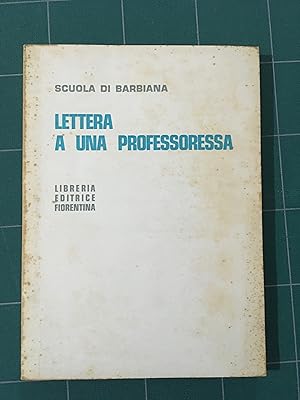 Immagine del venditore per Lettera ad una professoressa venduto da Archivio Galleria Del Monte Forio