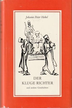 Imagen del vendedor de Der kluge Richter und andere Geschichten. a la venta por Versandantiquariat Dr. Uwe Hanisch