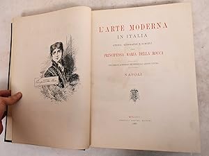 Modern Art in Italy; Studies, Biographies and Sketches