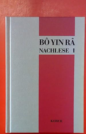 Bild des Verkufers fr NACHLESE BAND I. Gesammelte Prosa und Gedichte aus Zeitschriften. 2. Auflage. zum Verkauf von biblion2