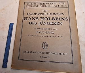 Seller image for Die Handzeichnungen Hans Holbeins Des Jungeren. Lieferung 10 for sale by Mullen Books, ABAA