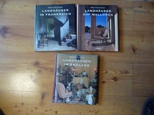 Image du vendeur pour Landhuser auf Mallorca = Country houses of Majorca + Les Maisons Romantiques De France: Country Houses of France, Landhauser in Frankreich + Country Houses of England: Landhauser in England = Les Maisons Romantiques D'Angleterre (3 BCHER) mis en vente par Gebrauchtbcherlogistik  H.J. Lauterbach