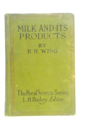 Bild des Verkufers fr Milk and Its Products zum Verkauf von World of Rare Books