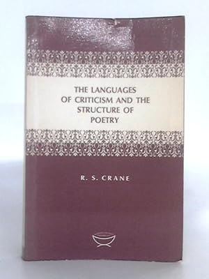 Seller image for The Languages of Criticism and the Structure of Poetry for sale by World of Rare Books