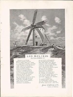 Seller image for LAMINA 27132: Los molinos, por Juan Gutierrez Gili for sale by EL BOLETIN