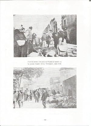 Bild des Verkufers fr LAMINA 27095: Feria de Cerdos y Corderos zum Verkauf von EL BOLETIN