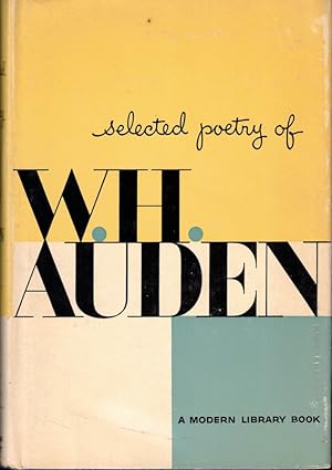Bild des Verkufers fr Selected Poetry of W.H. Auden zum Verkauf von Kenneth Mallory Bookseller ABAA