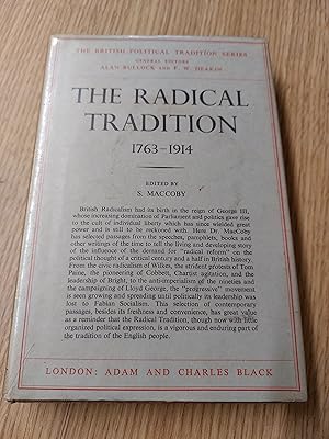 Seller image for The English radical tradition, 1763-1914 (British Political Tradition Series; Book 5) for sale by Cambridge Rare Books