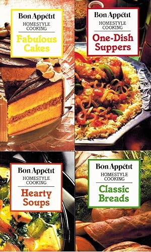 Imagen del vendedor de BON APPETIT HOMESTYLE COOKING. CLASSIC BREADS. FABULOUS CAKES. ONE-DISH SUPPERS. HEARTY SOUPS a la venta por Z-A LLC