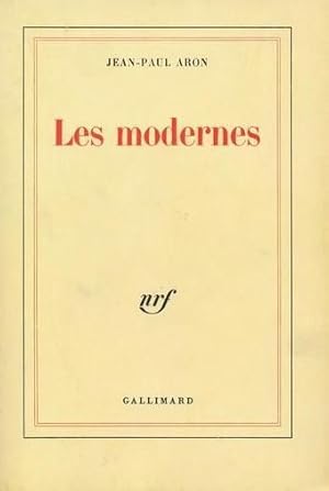 Imagen del vendedor de Les Modernes a la venta por Papier Mouvant