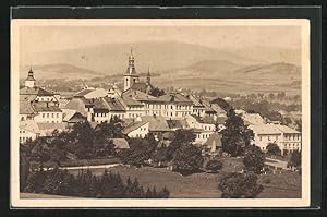 Ansichtskarte Römerstadt, Teilansicht der Gemeinde