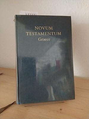 Bild des Verkufers fr Novum Testamentum Graece. Cum apparatu critico curavit Eberhard Nestle novis curis elaboraverunt Erwin Nestle et Kurt Aland. Editio vicesima quinta latis marginibus impressa. zum Verkauf von Antiquariat Kretzer