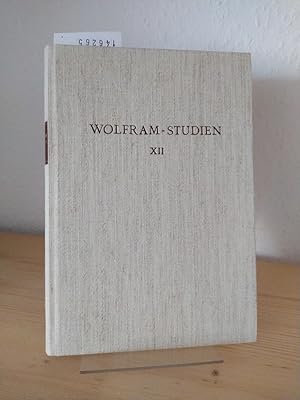 Immagine del venditore per Probleme der Parzival-Philologie. Marburger Kolloquium 1990. [Herausgegeben von Joachim Heinzle, L. Peter Johnson, Gisela Vollmann-Profe]. (= Wolfram-Studien, Band 12. Verffentlichungen der Wolfram von Eschenbach-Gesellschaft). venduto da Antiquariat Kretzer