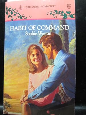 Image du vendeur pour HABIT OF COMMAND mis en vente par The Book Abyss