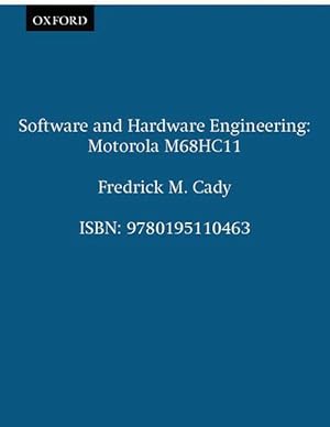 Imagen del vendedor de Software and Hardware Engineering: Motorola M68HC11 (Paperback) a la venta por Grand Eagle Retail