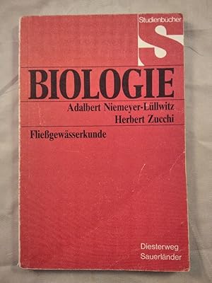 Image du vendeur pour Fliegewsserkunde. kologie flieender Gewsser unter besonderer Bercksichtigung wasserbaulicher Eingriffe. Studienbcher Biologie. mis en vente par KULTur-Antiquariat