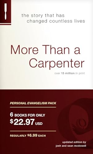 Seller image for More Than a Carpenter Personal Evangelism Pack for sale by GreatBookPrices