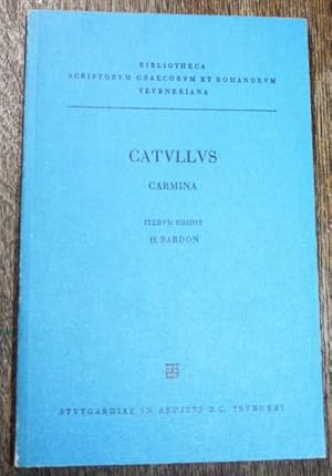 Bild des Verkufers fr Catullus Carmina zum Verkauf von Antiquariat im OPUS, Silvia Morch-Israel