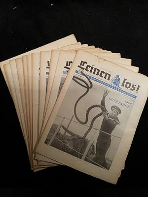 Leinen los! - 5. Jahrgang 1958, komplett, Heft 1 bis 12 Die Monatszeitung des deutschen Marinebun...