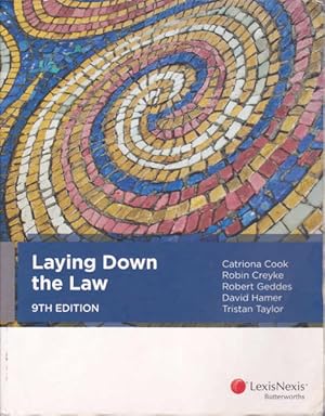 Seller image for Laying Down The Law: Ninth Edition (9th) for sale by Goulds Book Arcade, Sydney