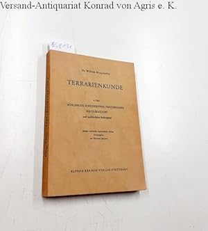 Imagen del vendedor de Schlangen, Schildkrten, Panzerechsen, Reptilienzucht und ausfhrliches Sachregister - Terrarienkunde, 4. Teil a la venta por Versand-Antiquariat Konrad von Agris e.K.