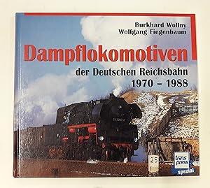 Bild des Verkufers fr Dampflokomotiven der Deutschen Reichsbahn 1970-1988. zum Verkauf von Der Buchfreund