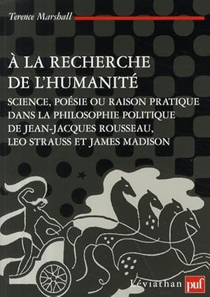 Seller image for  la recherche de l'humanit for sale by Chapitre.com : livres et presse ancienne