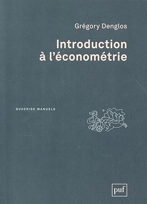 Image du vendeur pour introduction  l'conomtrie mis en vente par Chapitre.com : livres et presse ancienne