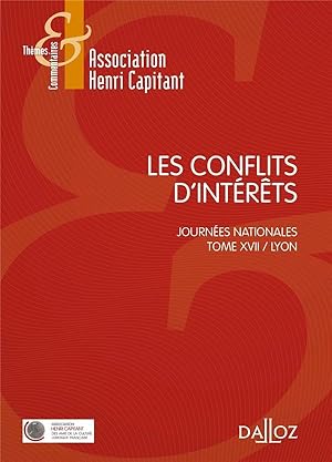 les conflits d'intérêts ; 17e journée nationale